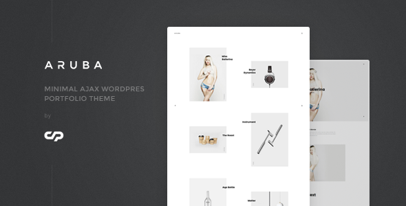 Aruba - Minimal Ajax WordPress Portfolio Theme Logo